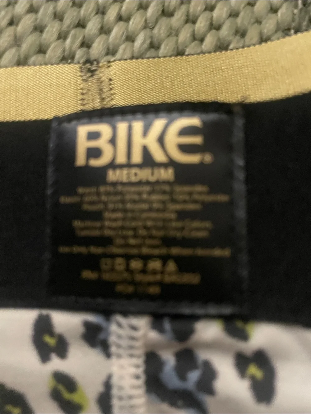 BIKE Leopard-Print Jock Brief with Black Waistband